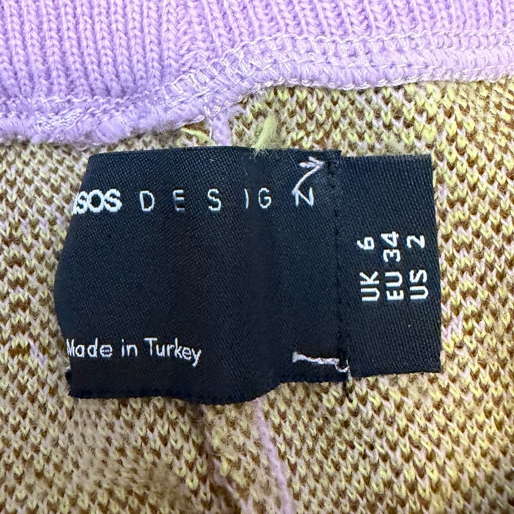 Asos Geometric Patterned Flare Pants - image 3